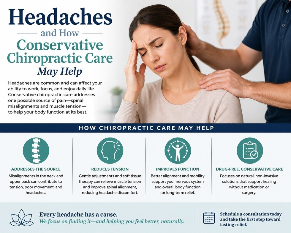 Headache Relief with Chiropractic Care
